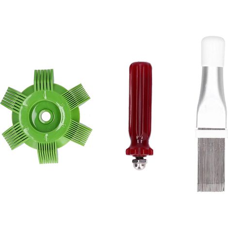 Outil de nettoyage de climatisation, peigne à ailettes de radiateur, brosse de réparation pour usage domestique (1/5)