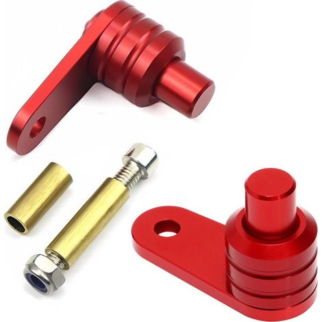 Botón de estacionamiento de la palanca de freno de motocicleta, interruptor de freno de estacionamiento de motocicleta, interruptor de freno de estacionamiento, accesorios de conversión de motocicleta (1/5)