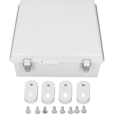 Boîtier électrique étanche ABS 330x330x130 mm pour extérieur, boîte de jonction DIY, coffret électronique étanche (1/5)