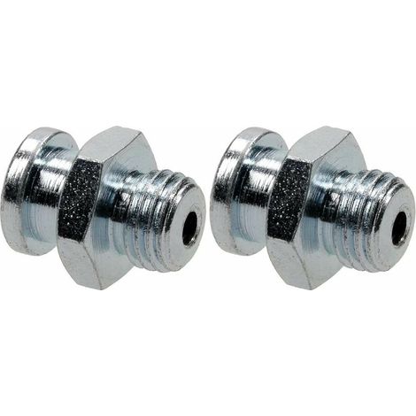 2x graisseur M8x1 embout graissage pompe à graisse manuelle hydraulique tracteur engin agricole tractopelle