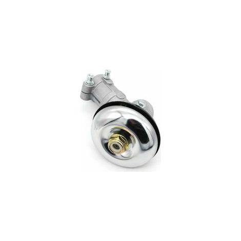 Tête de débroussailleuse 26 mm – Boîte de vitesses universelle – 9 dents rondes pour coupe-bordures et tronçonneuses – Alliage aluminium et acier