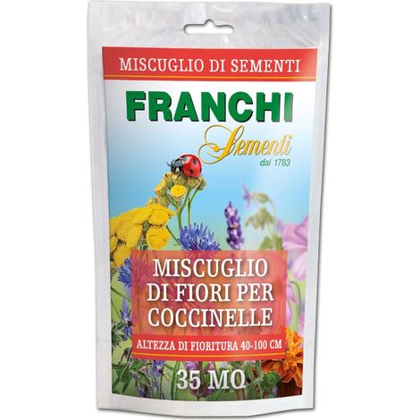 BUSTINA PRATO FIORITO PER COCCINELLE 35MQ SEMI FIORI FRANCHI SEMENTI