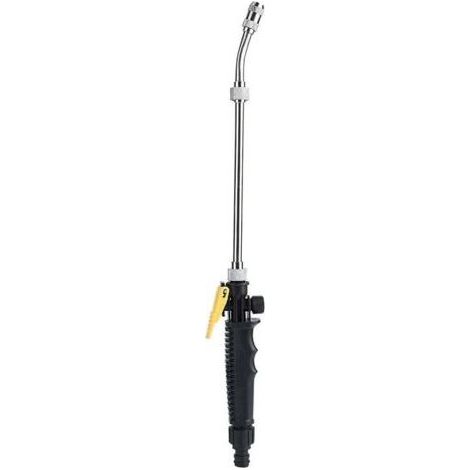 Lance de pulvérisation Pulvérisateur à Pression réglable Pulvérisateur Haute Pression 48 cm avec Outil d'arrosage à poignée Amovible (1/4)