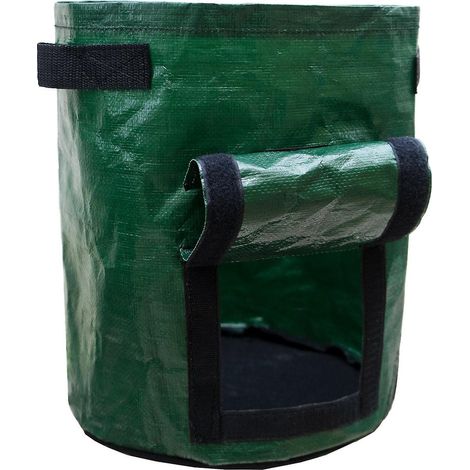 4x Sacs De Culture (vert Fonc) 15 Gallons (4045) - Sacs De Culture - Pour Sacs De Culture De Pommes De Terre/carottes/tomates/fruits (1/5)