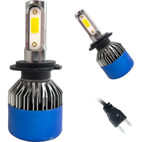Coppia lampade fari auto lampadine H7 M2 CANBUS 3000 lumen 6000K 50W 12 - 32V (1/4)
