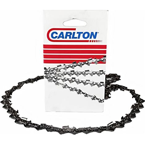 Catena per motosega passo 3/8" ricambio "Carlton" professionale -1.3 mm / 52 maglie (profilo basso)