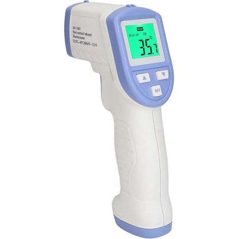 Infrarot-Thermometer, kontaktlos, für die Zubereitung von Speisen, Infrarot-Temperaturpistole, 32,0 °C bis 45 °C, 89,6 °F bis 113 °F
