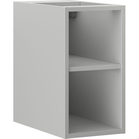 Mexen Box-A armario abierto con estante 25 cm, gris mate - 91AX2-0250-470-0-62 (1/4)