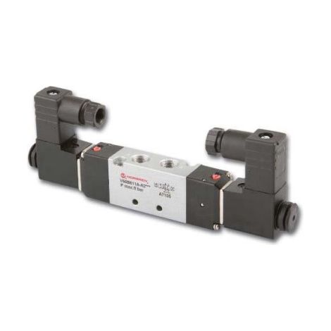 Electrodistributeur pneumatique RS PRO serie V50, Bobine/Bobine, G 1/8, 24V c.c. ( Prix pour 1 )