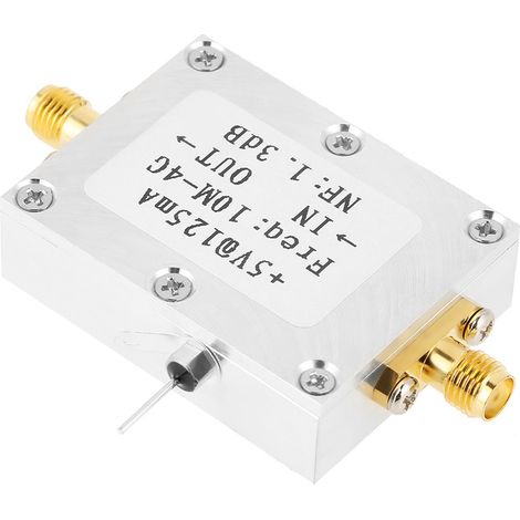 Stück rauscharmes Verstärkermodul (LNA) 0,01–4 GHz Breitband 21 dB für Hochfrequenz (1/5)