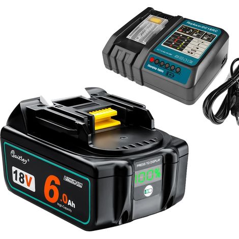 Batterie rechargeable, capacité de 9Ah, performance améliorée, ensemble de batterie 6Ah B (1/2)