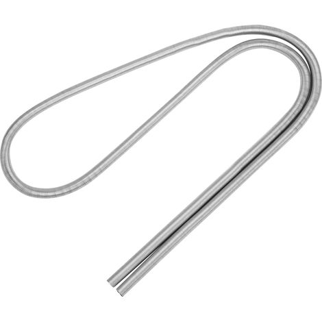 Gaine de protection pour tuyau de frein 3/16" (5 m) avec ressort, en acier inoxydable 8FTTHM6