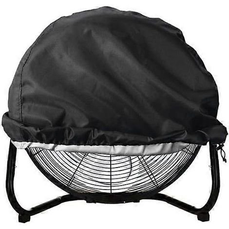 Housse de protection robuste pour ventilateurs industriels à tambour de 18 et 20 pouces, imperméable et anti-poussière, compatible avec les ventilateurs jusqu'à 61 x 61 x 19 cm (24 x 24 x 7,5 pouces). (1/5)