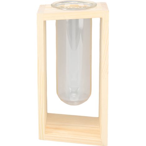Terrarium en Verre pour Plantes Hydroponiques - Tube à Essai Innovant et Artisanal pour Décor de Bureau (1/5)