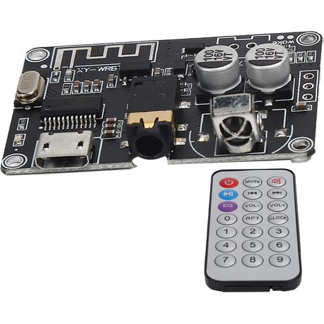Carte décodeur Bluetooth 5.0, module audio stéréo, haut-parleur à volume réglable, carte amplificateur de puissance (1/5)