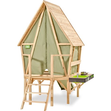 EXIT Yuki 350 Playhouse with Slide and Mud Kitchen