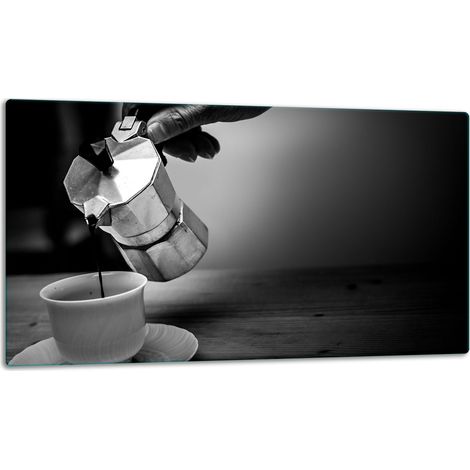 Glasschneidebrett 52x30 Kaffee (1/5)