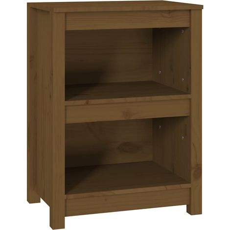 Maison Exclusive - Libreria Marrone ambra 50x35x68 cm in Legno Massello di Pino (1/5)