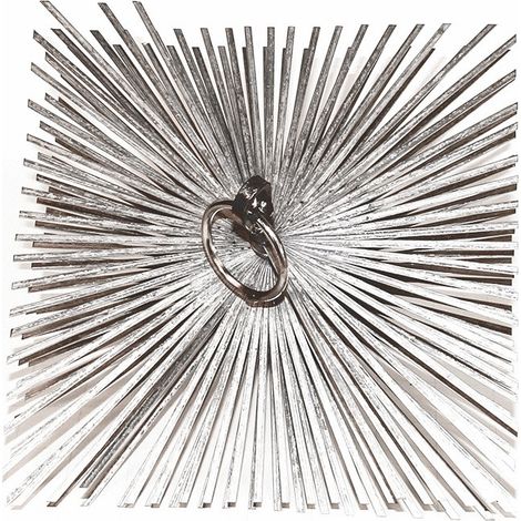Brosse de ramonage PROGALVA Carrée à anneaux 300 x 300 mm