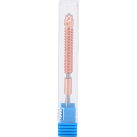 Integrated replacement nozzle for K2 Plus Combo 3D printer, all-metal printing with 0.2 mm thermal cutoff (1/5)
