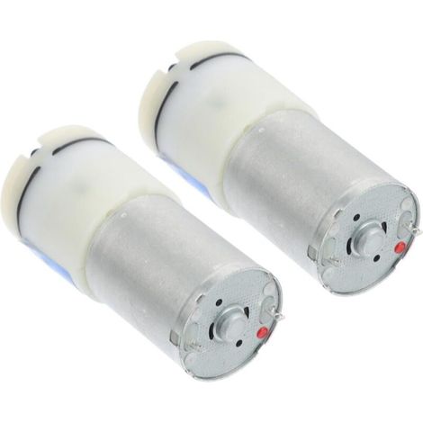 Set of 2 Mini Electric Aquarium Vacuum Pumps, Quiet and Compact Micro Air Pump, Portable Air Booster, Oxygen Pump Replacement, Accessories (1/5)
