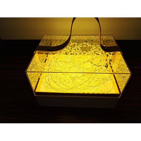 Bonturi Casa Filo Luminoso Natalizio 1000 LED 10mt WARM SILVER WIRE (1/4)