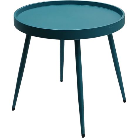 TAVOLO BASSO NEMO D.50XH47CM BLU. (1/4)