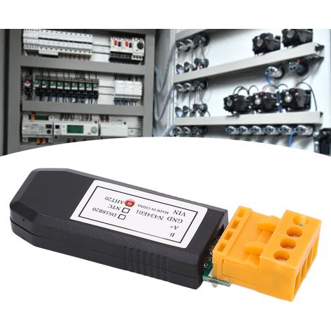 Integrierter AHT20 Temperatur- und Feuchtigkeitssensor, speicherprogrammierbare Steuerung, Modbus RS485 Temperaturdatenerfassungseinheit (1/5)