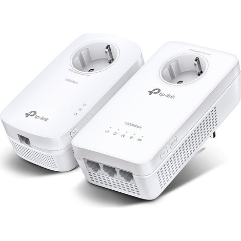 Powerline Adapter Kit tp-link tl-wpa8631p AV1300 3 Ethernet Ports