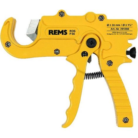 REMS P 42 S mit Schnell-RL Rohre d D 42 mm - 1 5/8