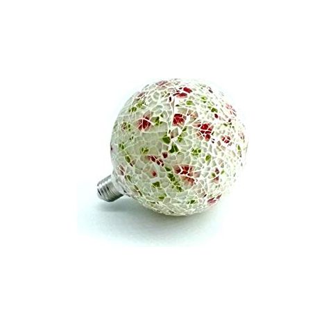 Lampadina Decorativa Led E27 Globo G125 Tiffany rosa 4w (1/2)