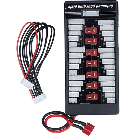 Chargeur parallèle pour batteries LiPo, plateau d'extension équilibré IMAX B6, accessoire avec connecteur T (entrée T) (1/5)