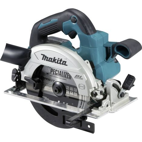 Makita – Scie circulaire portative sans fil 18V – Moteur Brushless – Profondeur de coupe 57 mm – Pour bois dur et métal – Double LED intégrée (1/4)