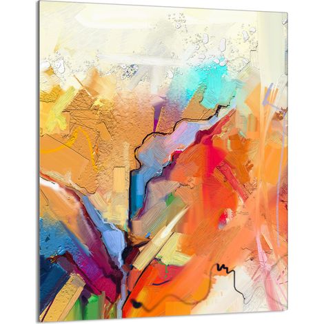 Glasschneidebrett 40x52 Bunt (1/5)