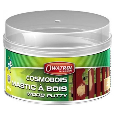 Owatrol – Mastic à bois bicomposant pour intérieur et extérieur – Séchage ultra-rapide 10 min – Rebouche fissures et trous – Compatible toutes finitions