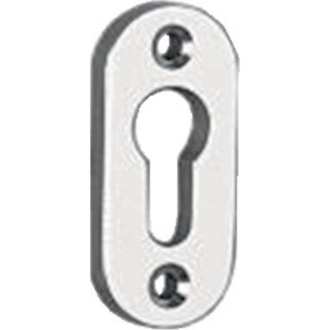edi  rosetón  para  llave  1393/0003  Alu.F1  escudo  7mm  PZ  ovalado  -  3393/0000/01 (1/3)