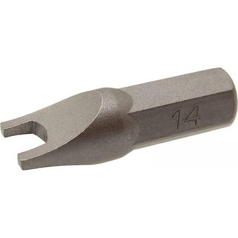1 Embout Snake-Eyes pour Vis Inviolable 14 mm - Acier - D-Work