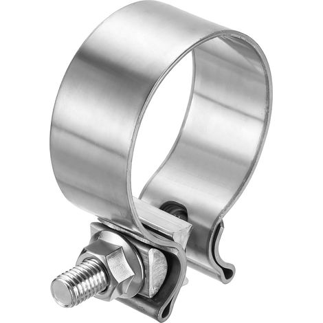 Collier De Serrage À Boulon En T 58-66 Mm Couleur Argent. (1/5)
