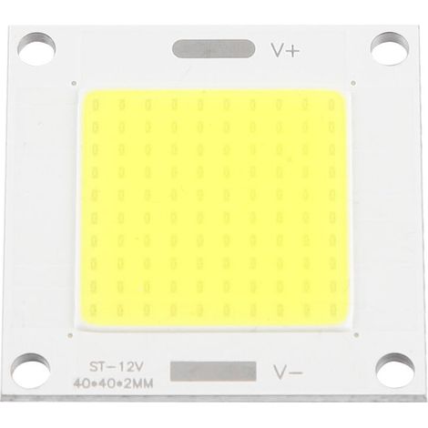 12-14V 50W COB LED-Panel-Lampe mit integriertem Chip für DIY-Projektoren (weiß) (1/4)
