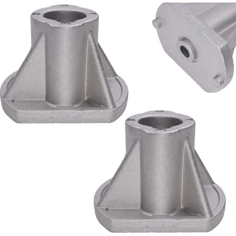 Support de couteau Sataz 2x Ø22mm Sabo Brill Castel Garden Stiga 1224630122 224630122 (1/2)