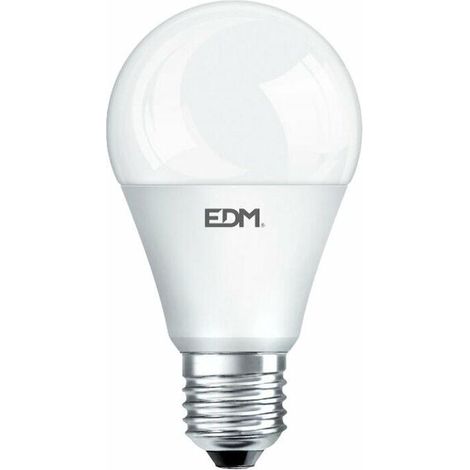 Standard-EDM-LED-Glühbirne 12 V AC/DC E27 10 W 1020 lm 3200 K warmes Licht Ø6 x 11 cm