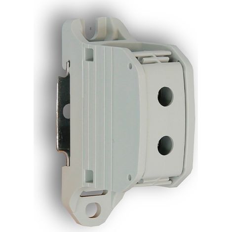 Bloc de distribution 2pts 50mm² Gris - Digital electric 41713
