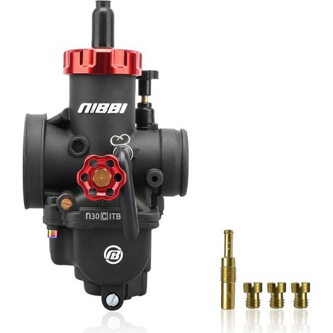 1 Carburateur NIBBI PE24mm, Buses Incluses, Pour Moto Cross 125cc-150cc (1/5)