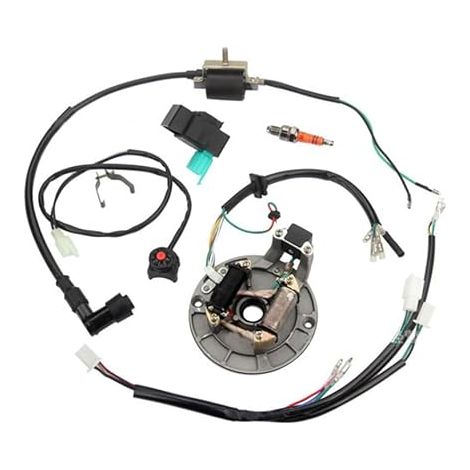 Dirt bike allumage dirt 125cc Faisceau de câblage Bobine d'allumage Magneto Stator pour Dirt Pit Bike 50cc 70cc 110cc 125cc (1/5)