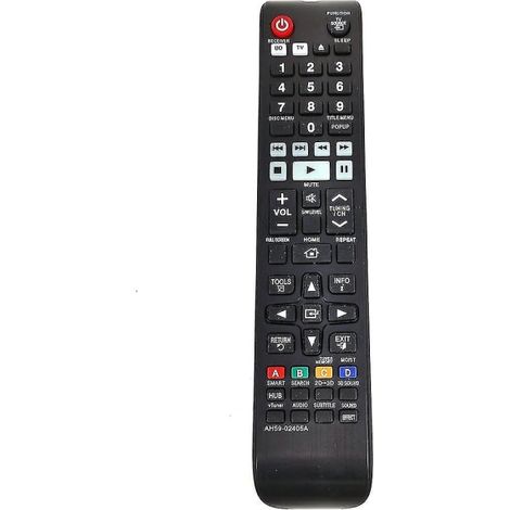 Télécommande de remplacement Ah59-02405a pour système home cinéma Samsung Hte4500 Hte4530 Hte5530 Hte5500 Hte5550, contrôleur universel compatible (1/2)