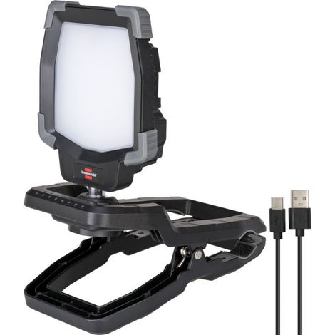 Brennenstuhl Mobiler LED Akku Strahler CL 4050 MA Clip, 3800lm, IP65 (1/4)