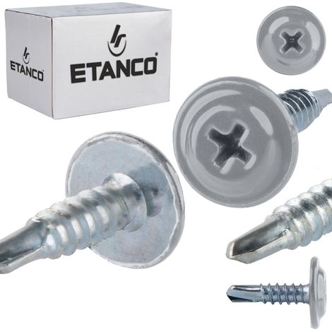 Conectores de montaje GM-B 4,2x16 mm RAL 9006 (1/5)