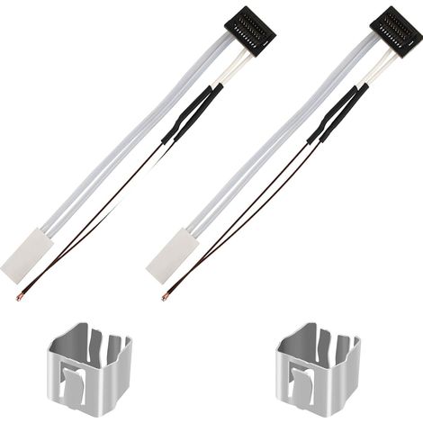 Riscaldatore in ceramica e termistore per P1P, accessori per stampante 3D, riscaldatore in ceramica 24 V 48 W, termistore ad alta temperatura 300 ℃ e clip di montaggio per Bambu Lab P1P, P1S (1/5)