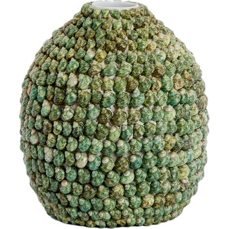 Natürliche grüne Bambus-Vase Light & Living Shell (1/3)