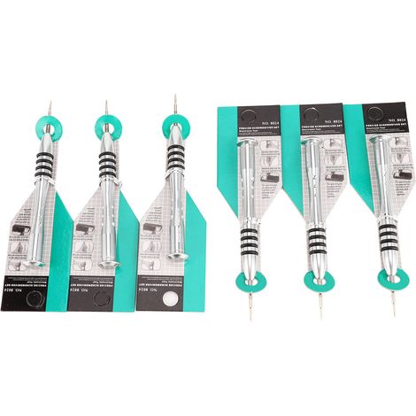 Tournevis Pentalobe 6 pièces, acier chrome-vanadium, outil de réparation électronique manuel, 0.8 x 25 mm, embouts de précision pour smartphone et ordinateur (1/5)